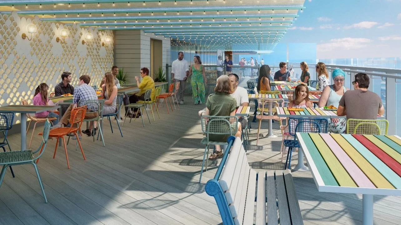 CARNIVAL JUBILEE CELEBRATES THE SEA AND SHORES WITH TWO NEW ZONES