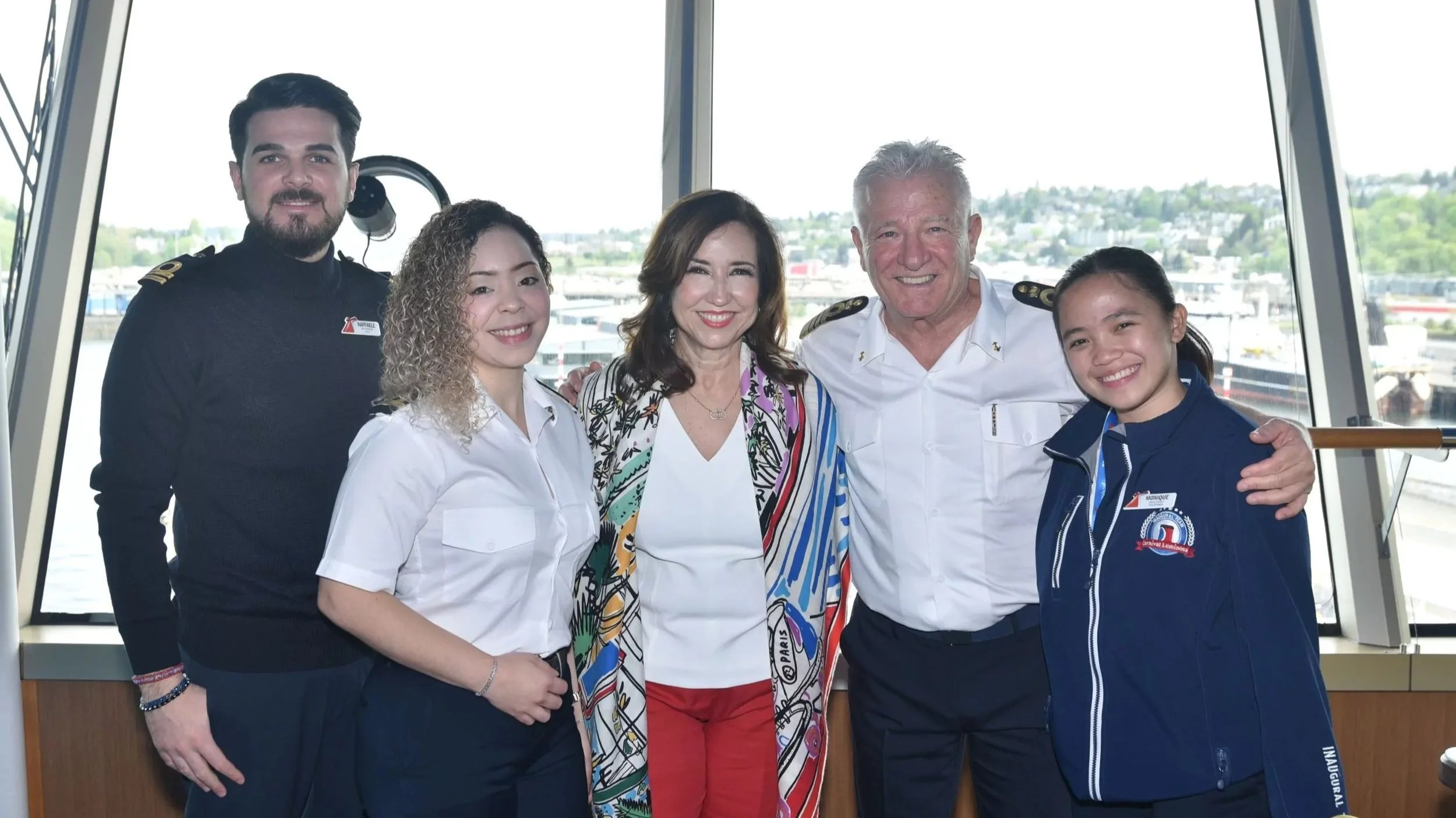 Carnival Cruise Line and Port of Seattle Welcome Carnival Luminosa as Ship Embarks Guests from U.S. for First Time