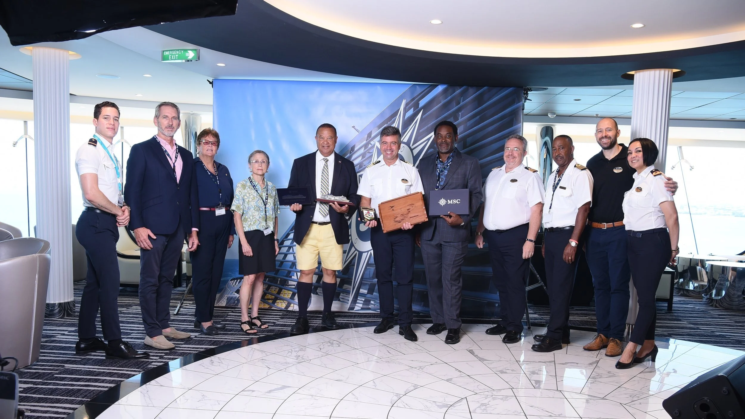 MSC MERAVIGLIA ARRIVES AT ROYAL NAVAL DOCKYARD ON INAUGURAL BERMUDA ITINERARY FROM NEW YORK