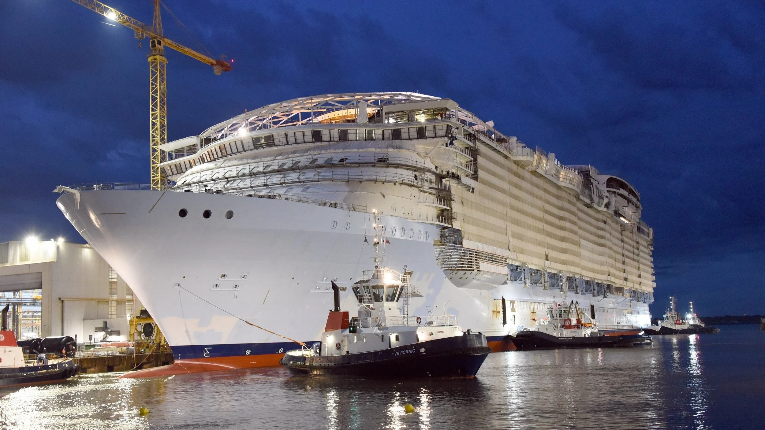 IT’S A CELEBRATION: ROYAL CARIBBEAN’S UTOPIA OF THE SEAS FLOATS FOR THE FIRST TIME