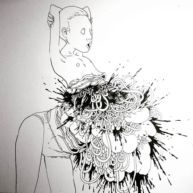 Gore!
.
.
.
.
.
.
#illustration #gore #penandink #teamdraw #artistsoninstagram