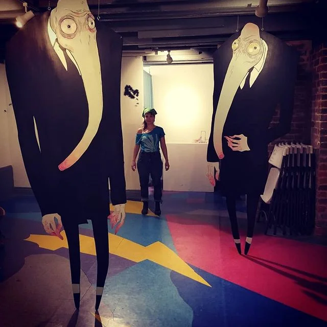 This Saturday from 6 to 9, downstairs at @antenna.works , come party with us!😂