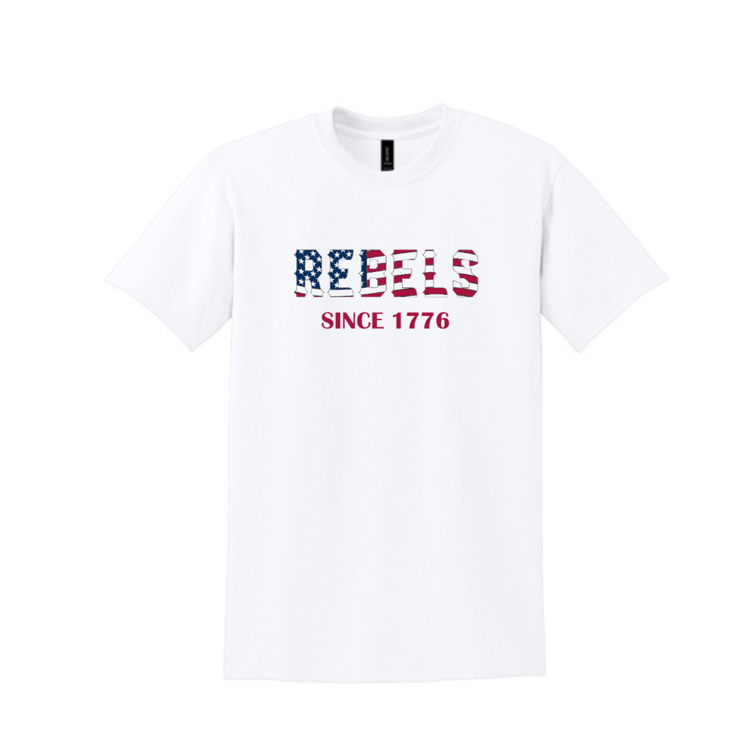 T-Shirt - White 1776.png