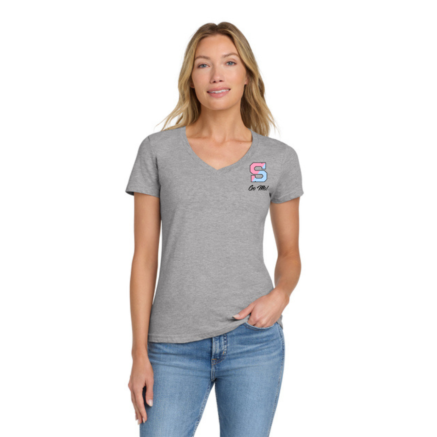 Women's -Neck T-Shirt - Sport Grey.png