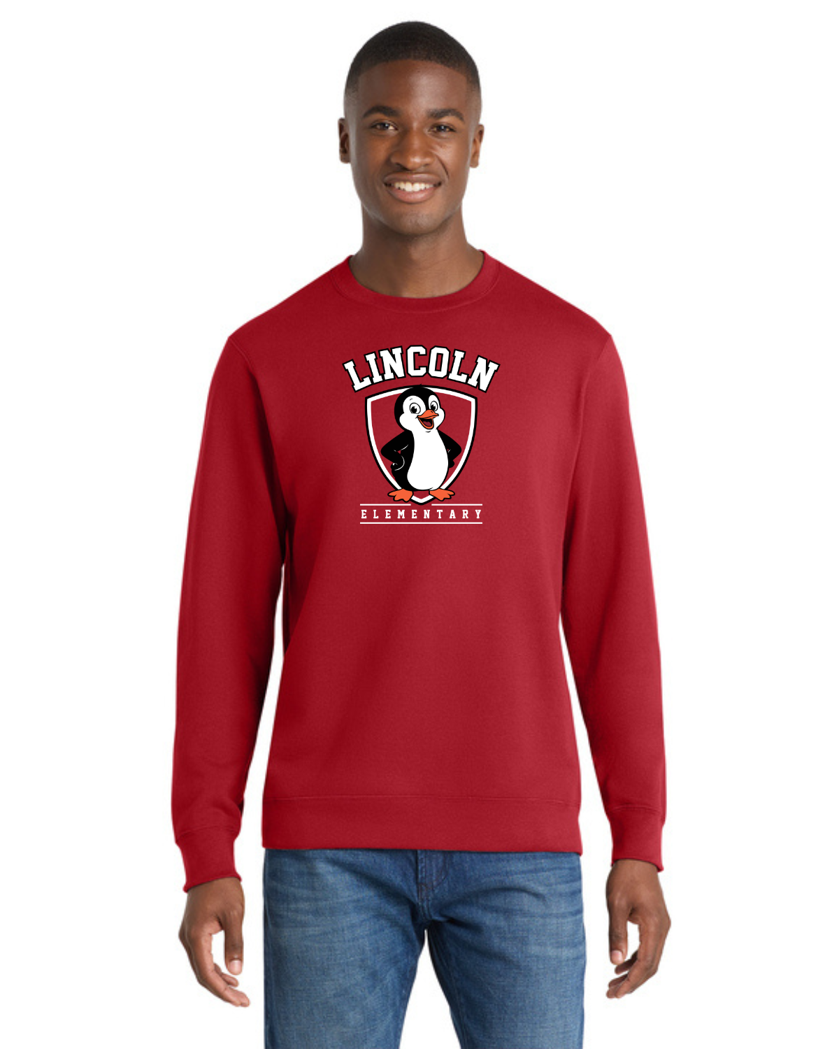 Lincoln Penguins Crewneck Sweatshirt (Adult)