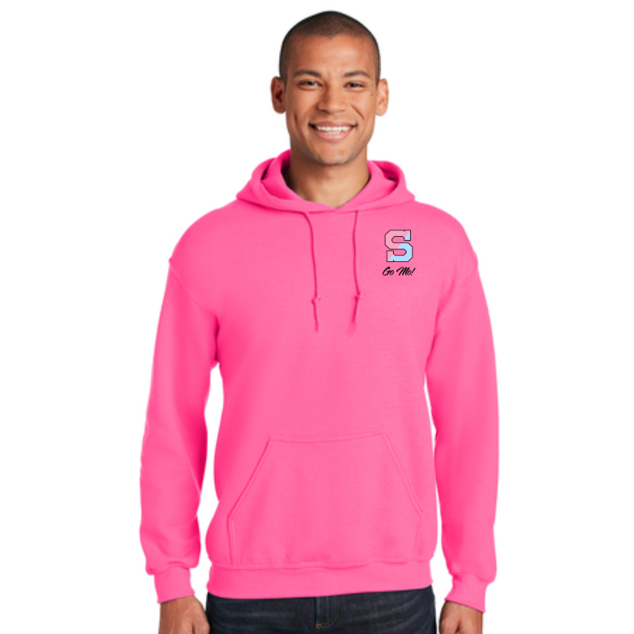 Educating For A Cure Hoodie - Safety Pink