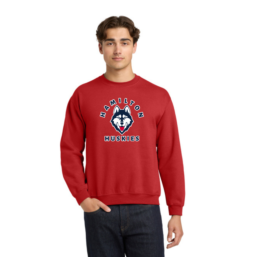 Gildan® Heavy Blend™ Crewneck Sweatshirt - Red.png