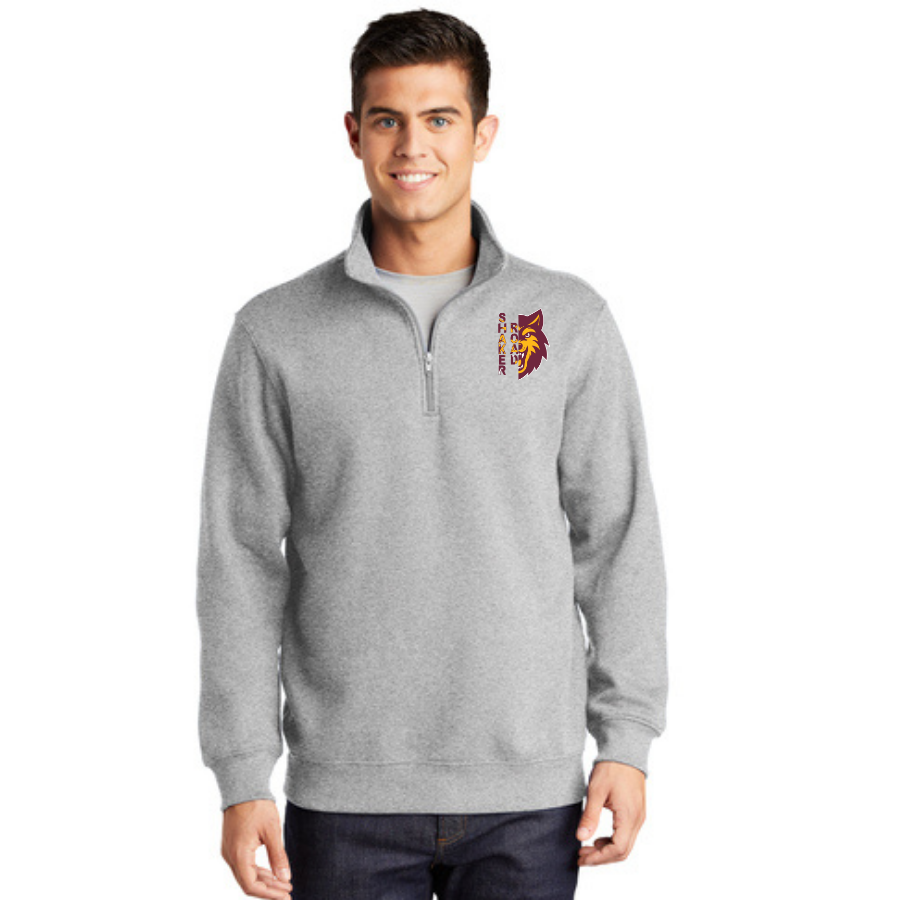 1_4-Zip Sweatshirt - Athletic Heather - Wolf.png