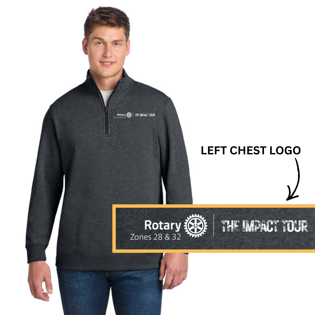 1/4 Zip | Zones 28-32 Impact Tour