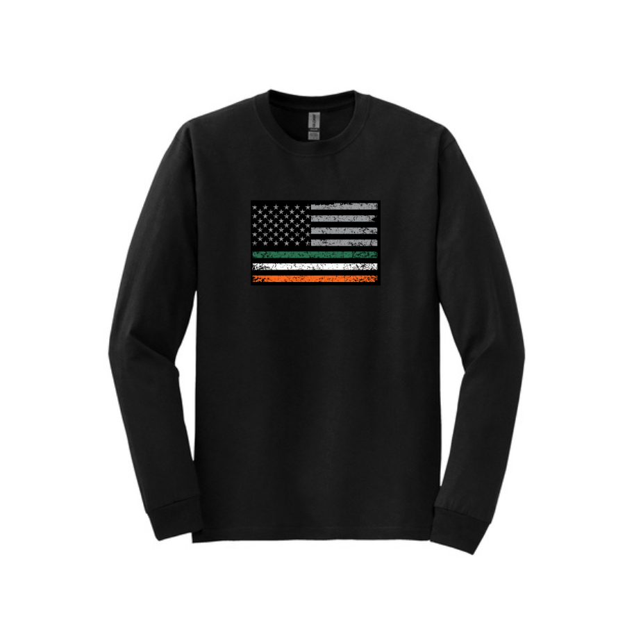 Black Long Sleeve Tee- Irish - Horizontal.png