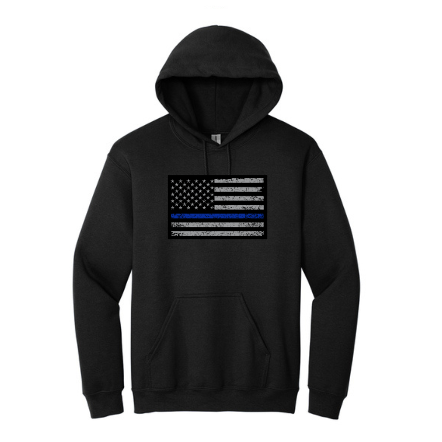 Black Pullover Hoodie - police - horizontal.png