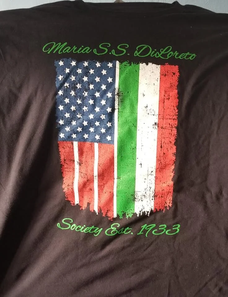 Diloreto American Italian Flag T-Shirt