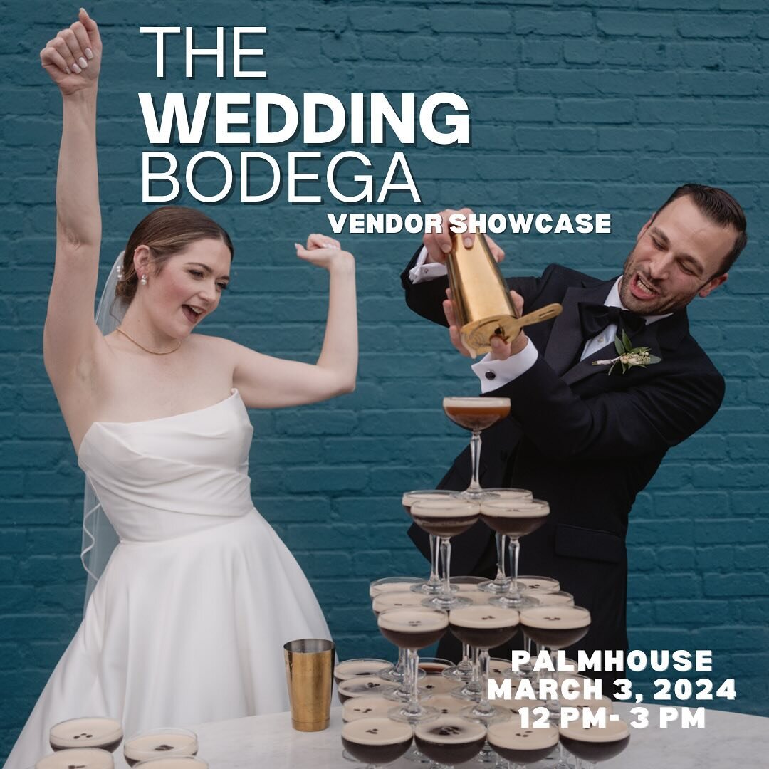 Engaged? Deep into planning, or just starting? Come find your dream team at The Wedding Bodega: a vendor showcase. 

You&rsquo;ll get to meet a variety of talented creatives ranging from food and cocktail catering, photographers, planners, wedding at
