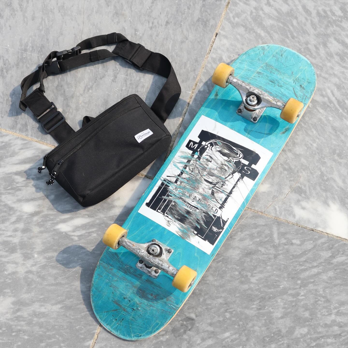 THE board strap sling bag