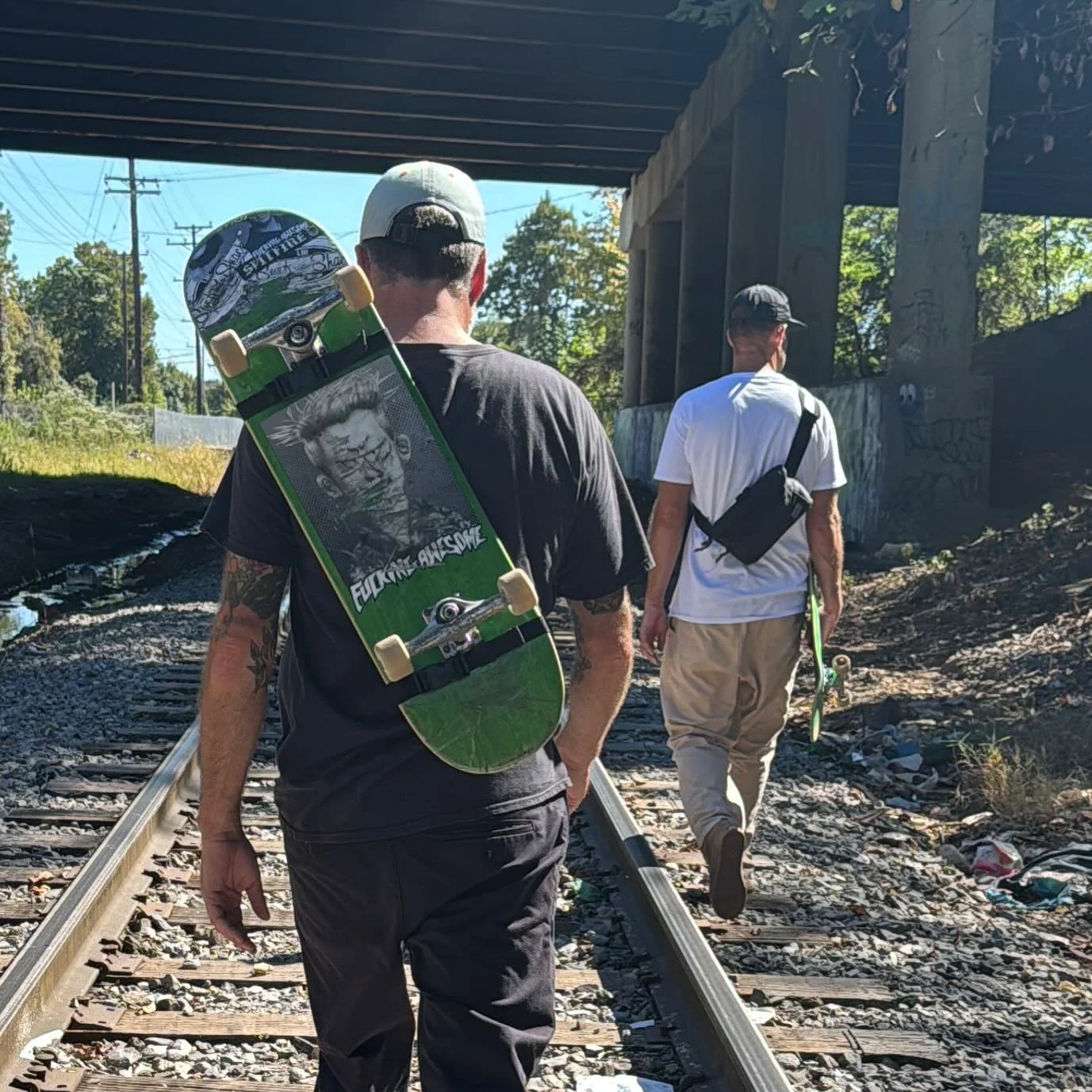Board Strap x Sling Bag for those hard to find spots