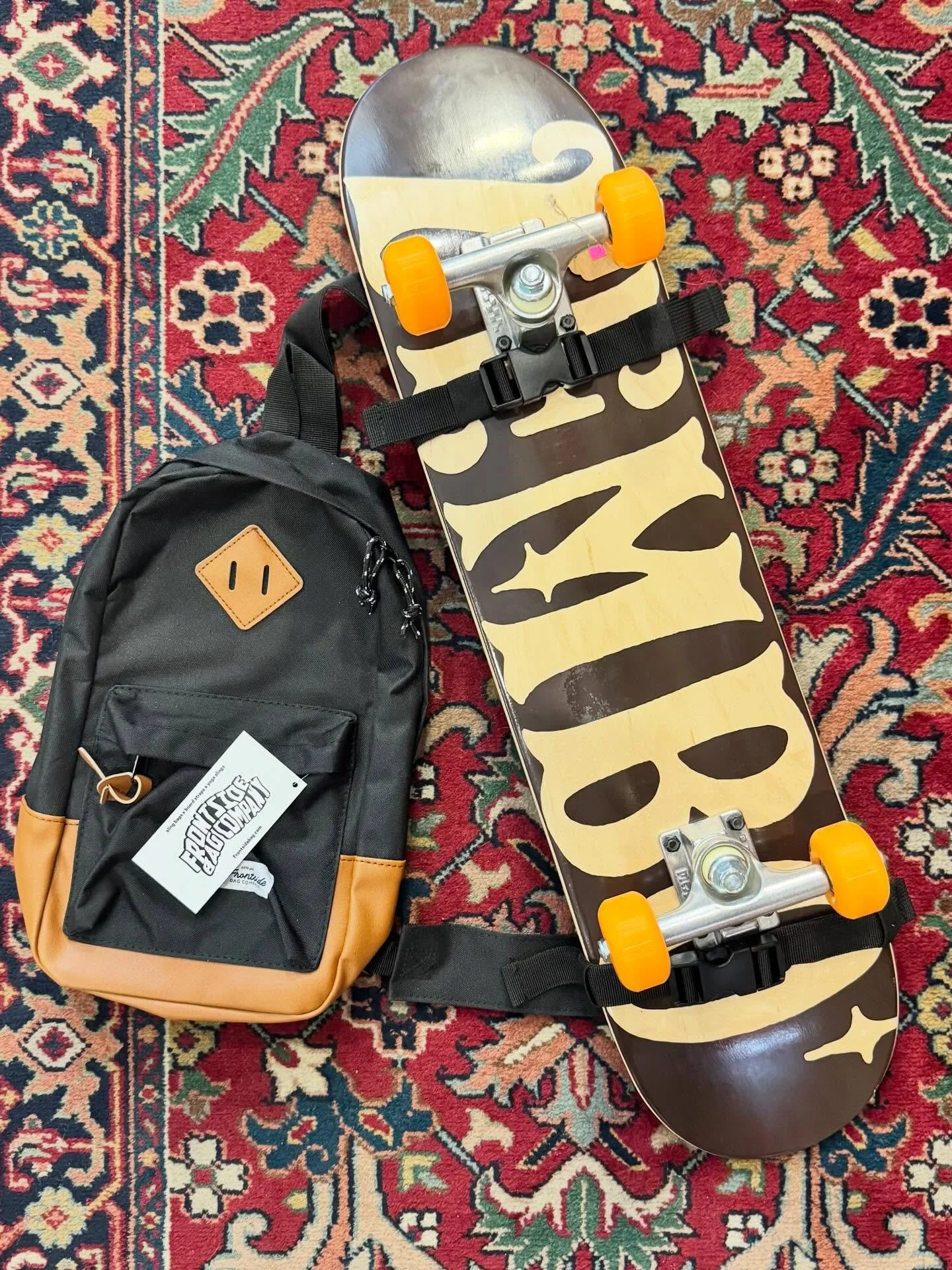 @zemboskatedesign is stocked with Bags!