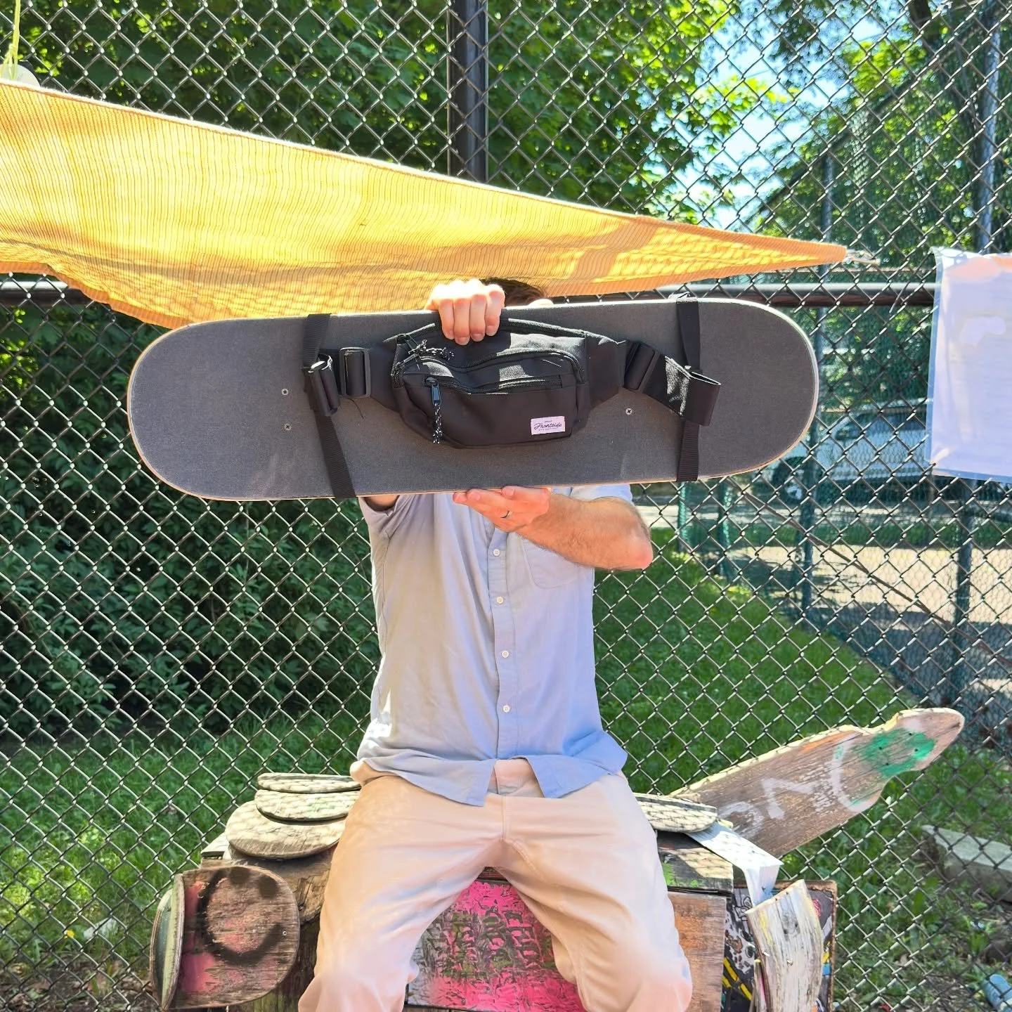 board strap sling bag
