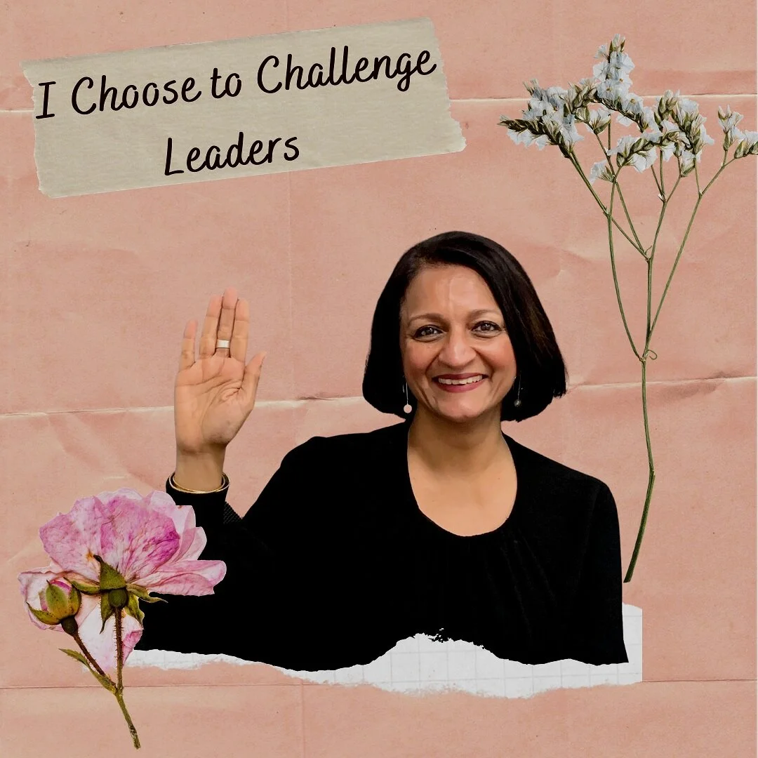 Choose to Challenge – I’m tired of doing this!