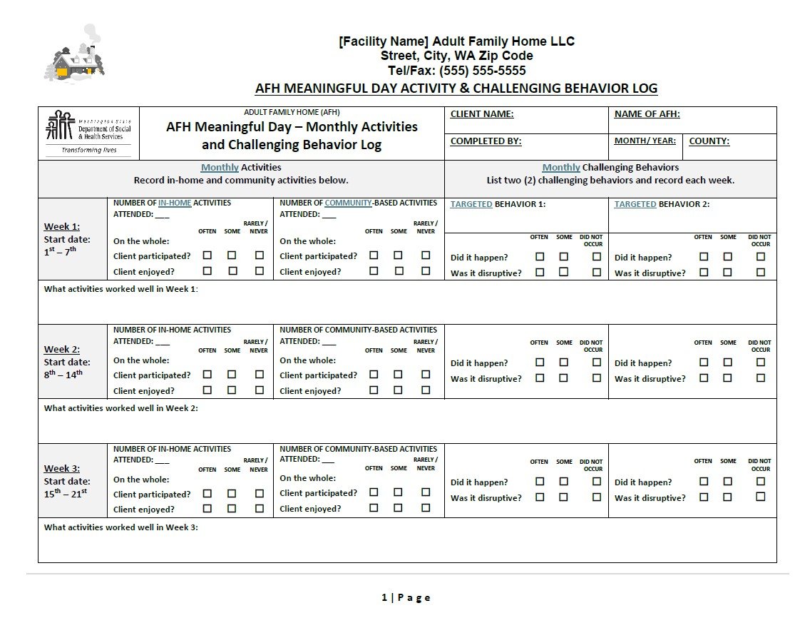 AFH Meaningful Day - Activity & Behavior - Log.jpg