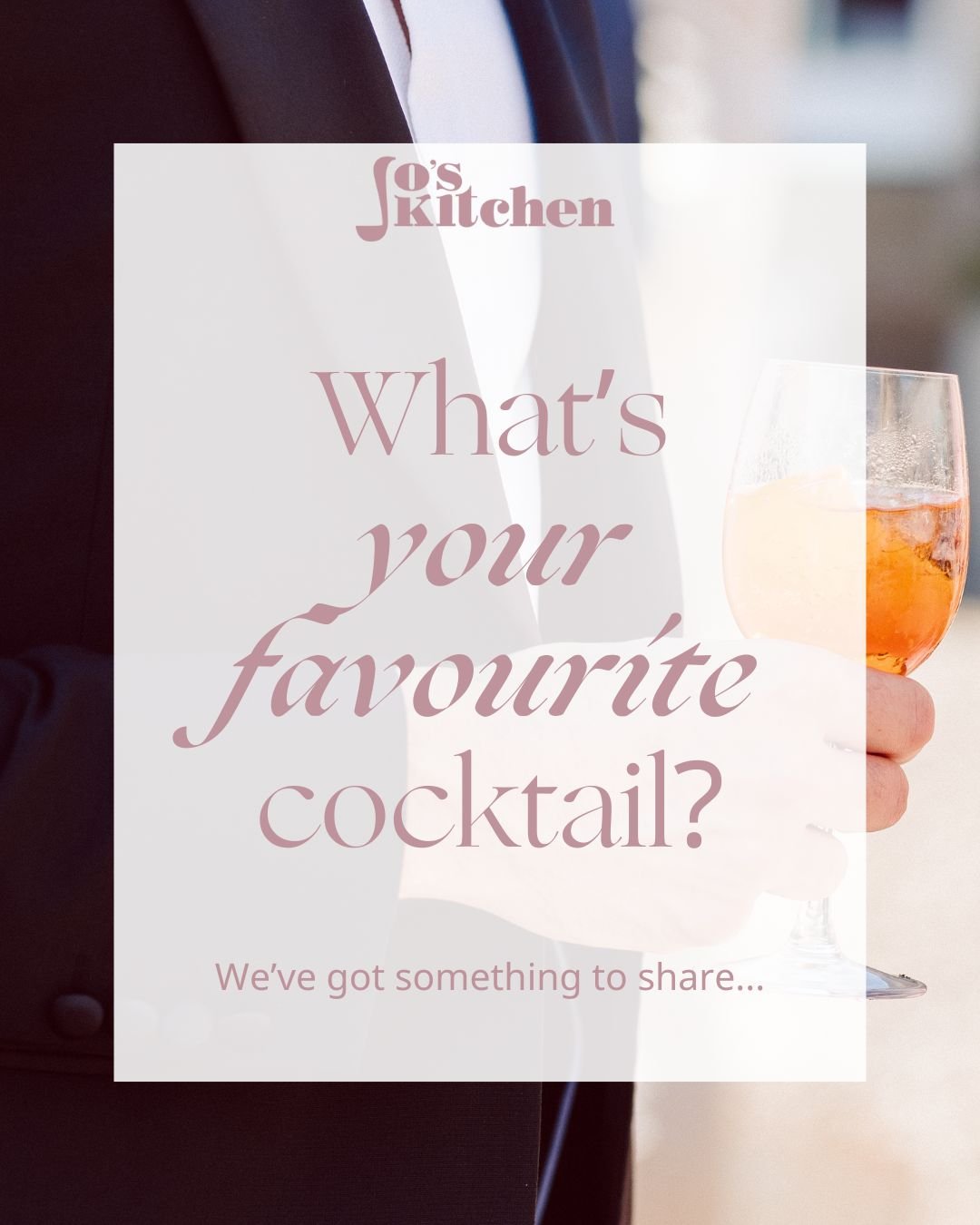 So, if you could only have one... what would be your signature wedding cocktail?🍹🍸
Tell us in the comments!

We love that more and more couples are choosing to go with cocktails at their drinks reception. It's so fun and offers another opportunity 