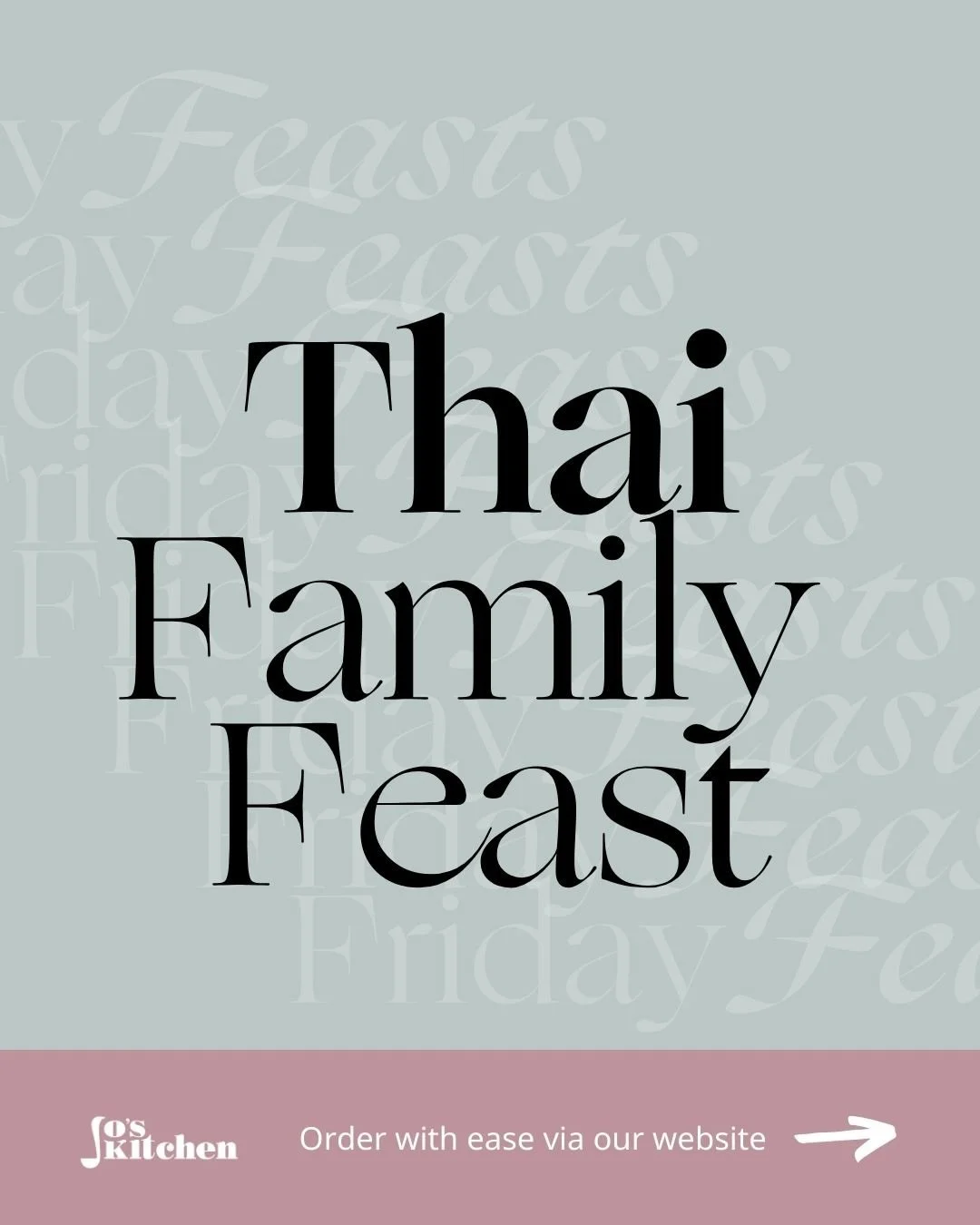 Thai Friday night Feast - next Friday 28th November
Escape to the warmth this Friday&hellip; 🔥🍜

Jo&rsquo;s Thai Friday Feast is back and this Thai menu is one of our most-loved feasts for good reason! Packed with bold, comforting flavours and just