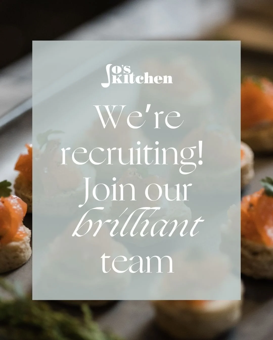 Work with us at Jo&rsquo;s Kitchen - we&rsquo;re hiring 👩🏼&zwj;🍳💓
We&rsquo;re on the look out for a fabulous Chef and a very efficient Kitchen Assistant - to work with us on an ongoing basis from our unit at @themart_eastlinton We&rsquo;re a frie