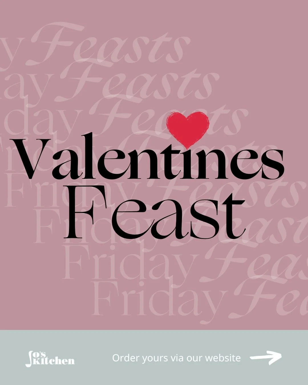 Valentines Friday Feast for two 💖 | Friday 13th February -
Make this Valentine&rsquo;s Day effortlessly delicious in the comfort of your own home. Whether you're planning a romantic dinner for two, something to enjoy with the kids or a cozy Galentin