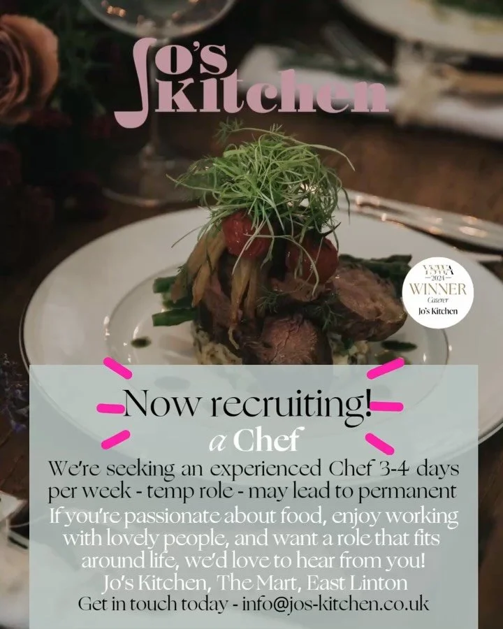 Calling freelance event chefs extraordinaire 👩&zwj;🍳👌🏻🧑🏾&zwj;🍳
We will be adding to our Chefing team throughout the summer months to support us at events and weddings at venues predominantly across Edinburgh &amp; Lothians. 

If this sounds li