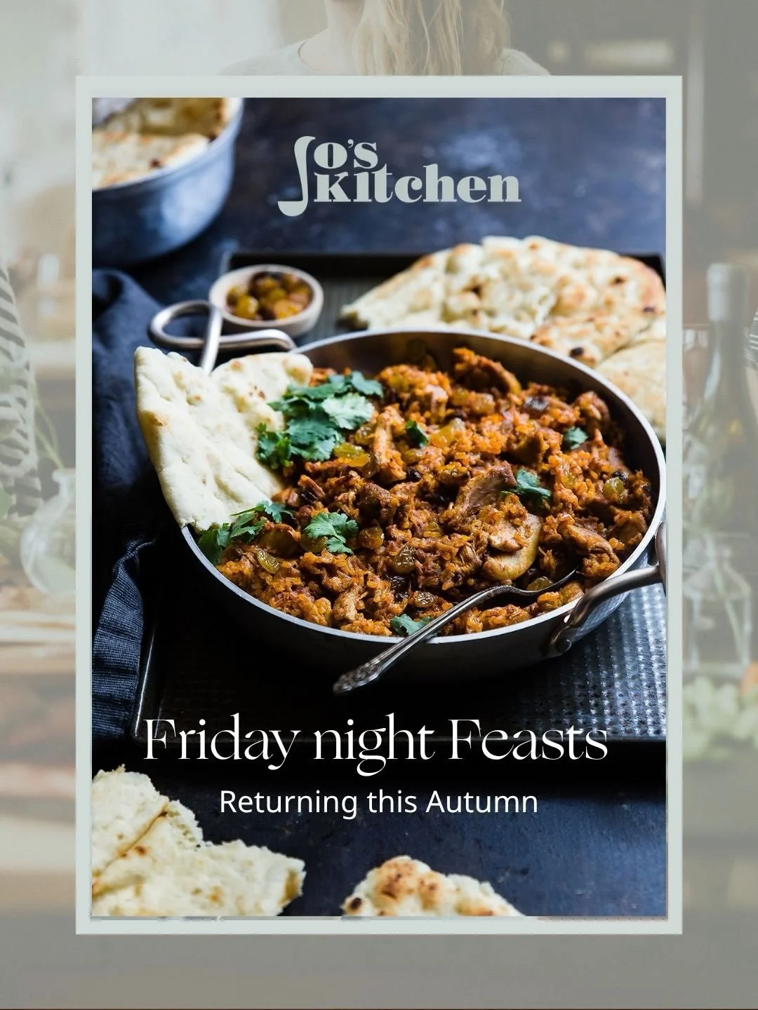 Friday Feasts return in October! Friday 16th - Morrocan Feast Friday 23rd - Thai Feast Friday 30th - French Feast
Be sure to sign up to our mailing list to get the menus directly to your inbox each week and order with ease via our website.
&zwnj;
Sig