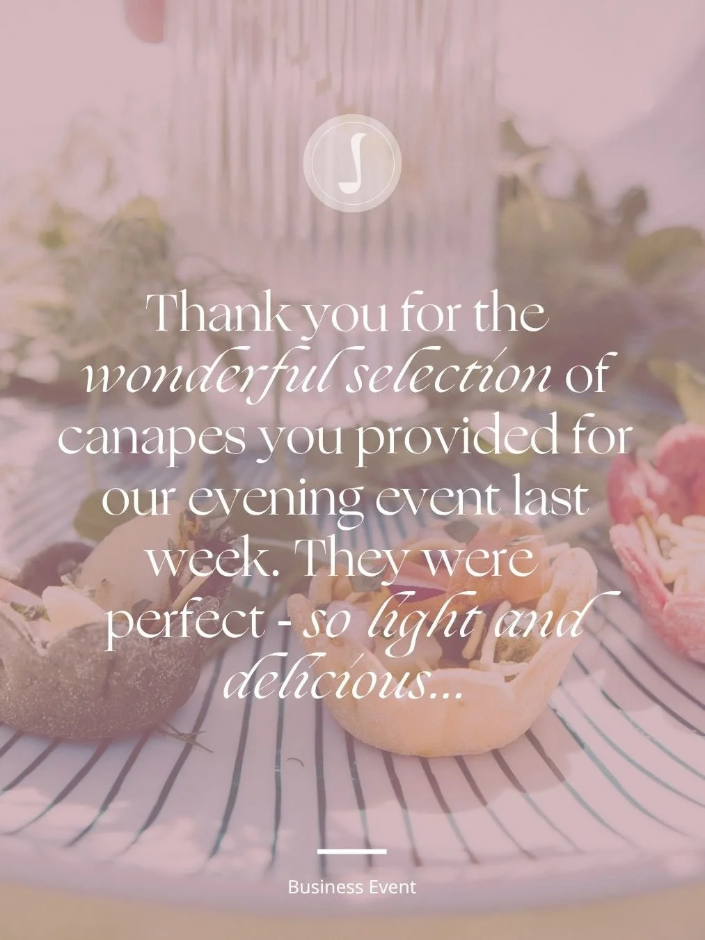 ✨ We&rsquo;ll happily take that!
Canap&eacute;s should be little bites of deliciousness - beautifully made, easy to enjoy and just enough to leave you wanting another&hellip;
Planning a business event, drinks reception or celebration? We&rsquo;d love