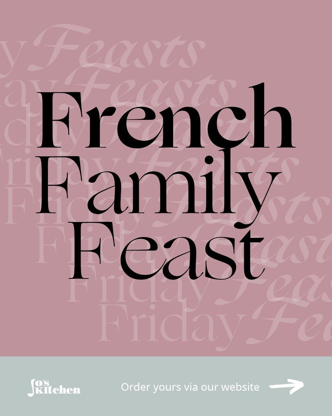 French Friday night Feast - Friday 30th October
A French-Inspired Supper to Swoon Over 🇫🇷
Transport yourself to a candlelit bistro with our next Friday feast! We have a menu full of classic French comfort and indulgent seasonal flavours for you. Pl