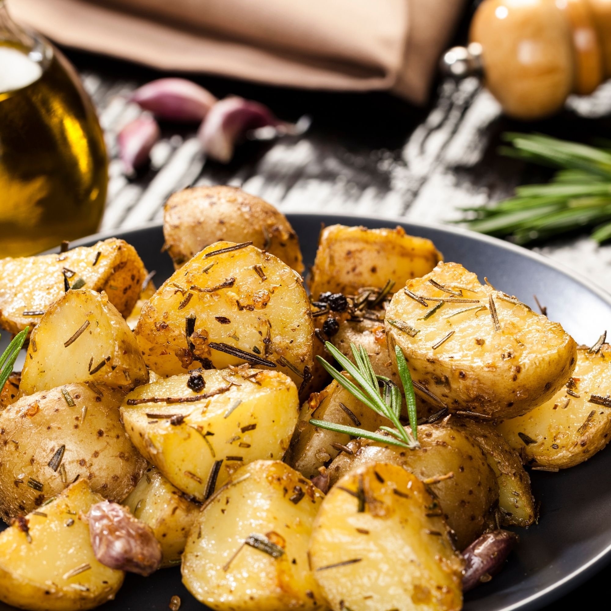 Extra Roast Potatoes Portion