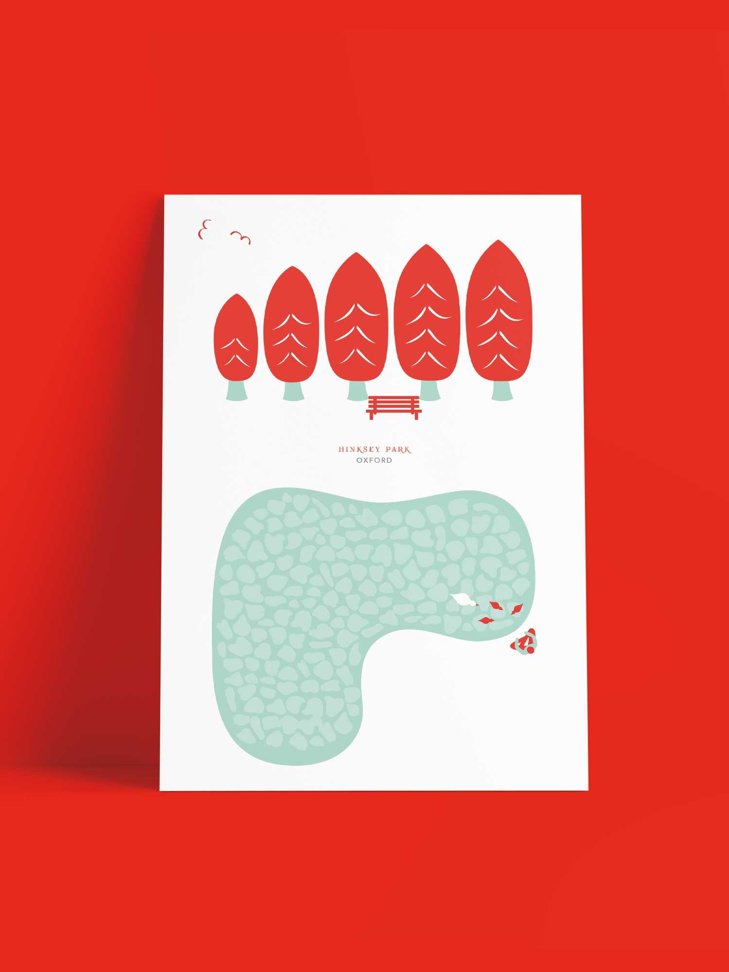 Hinksey Park (Print and Greetings card)