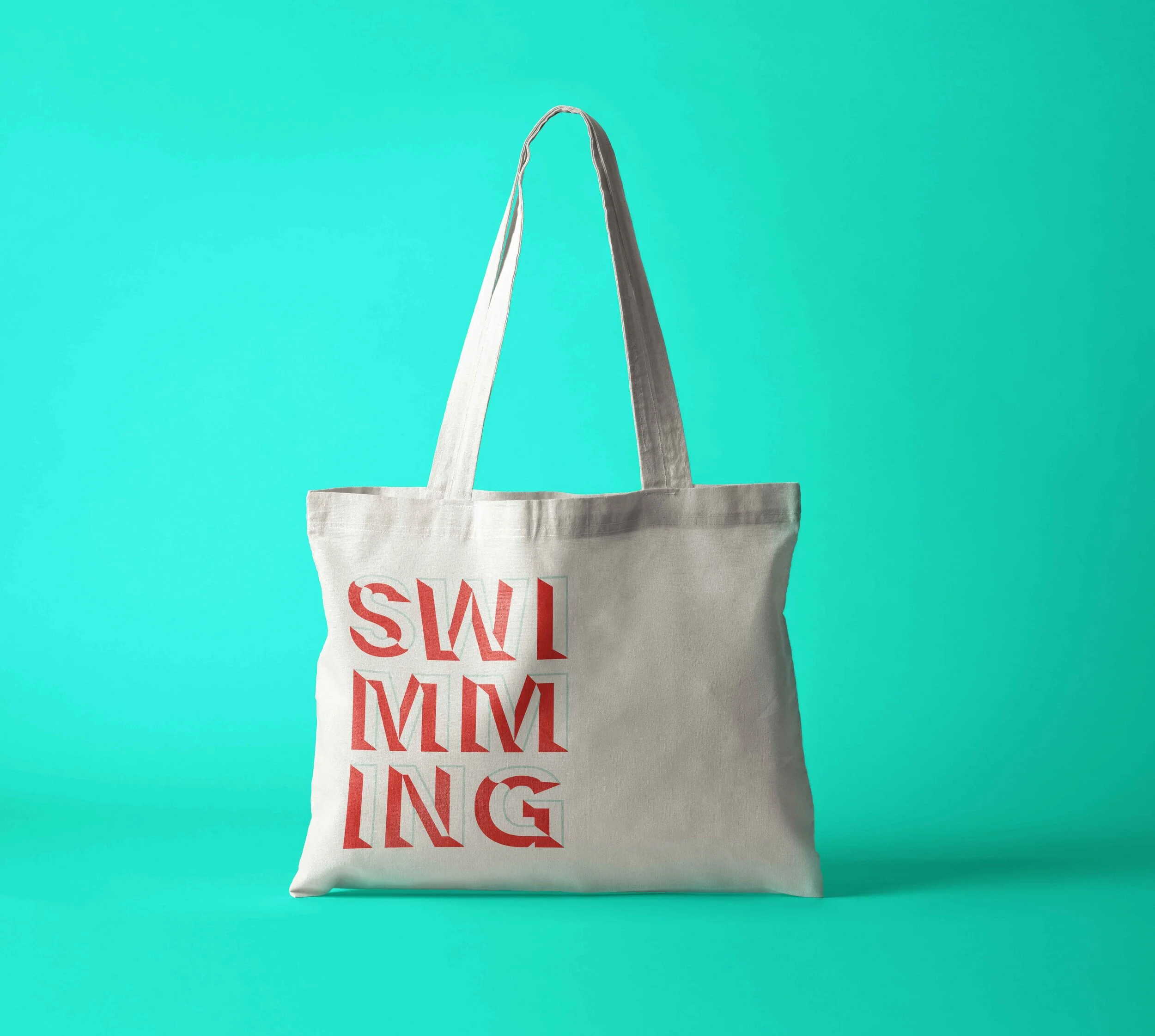 Swimming Tote Bag