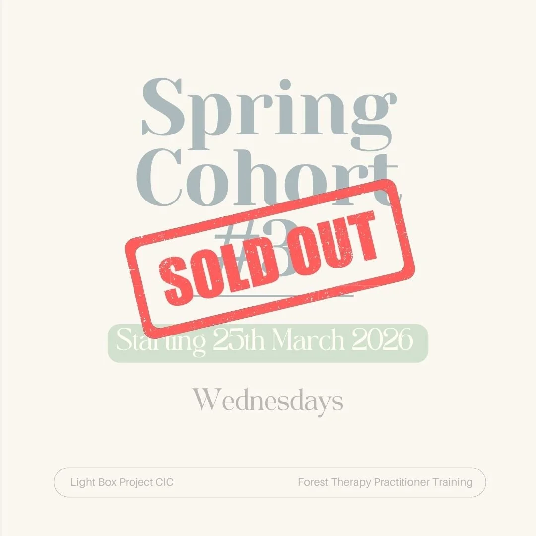 Spring 2026 cohort #3 Deposit for Forest Therapy Practitioner Training