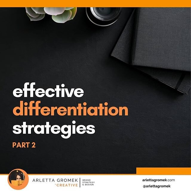 Brand Differentiation Strategies PART 2! Yesterday, we talked about a VALUE-BASED strategy, and a PROCESS/TECHNOLOGY based strategy.
Today, we've got 2 more.
.
STRATEGY no.3 CLIENTS
Who are you catering to? ArE you the only one who customizes for spe