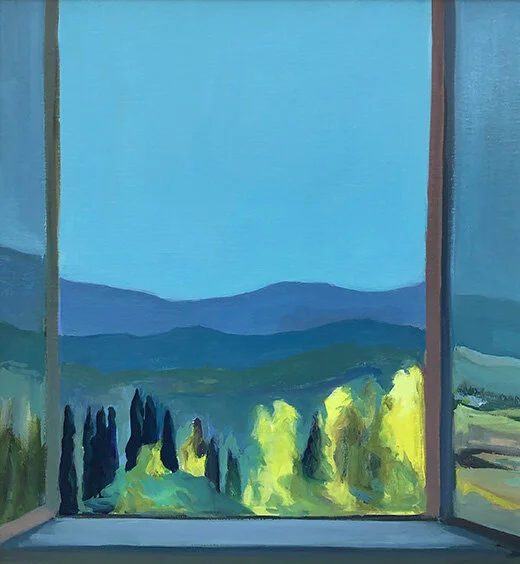 Tuscany View – Yellow Trees