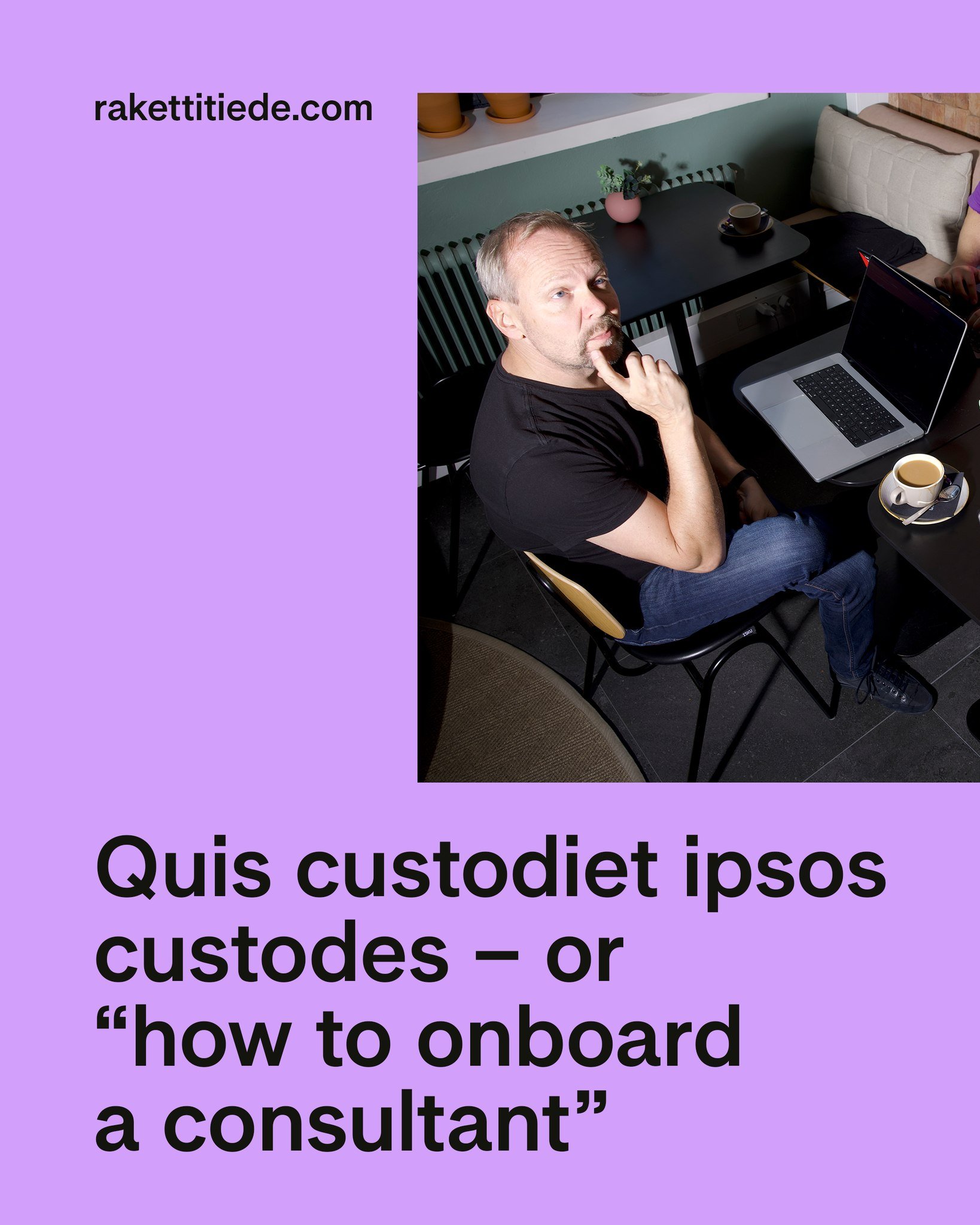 An exciting software project underway and a brand-new consultant in the house &ndash; happy days! 💫 

Just remember to take care of onboarding! Even the best consultant can&rsquo;t work magic with just a keyboard and a paperclip (unless their first 