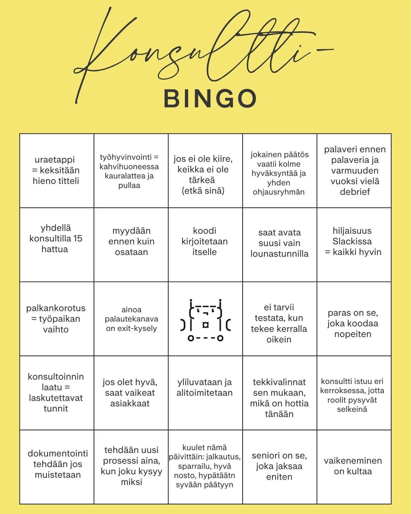 Jos huusit BINGO, niin ota yhteytt&auml; &ndash; katsotaan, saadaanko sulle v&auml;h&auml;n parempaa ty&ouml;el&auml;m&auml;&auml;. 🚀

rakettitiede.com/yhteystiedot

#rakettitiede #ValovuosiaEdell&auml; #bingo #ParempiTy&ouml;el&auml;m&auml;