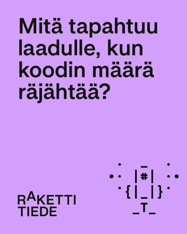Teko&auml;lyn tuottama kooditulva muuttaa my&ouml;s testaamista:
🫧  testej&auml; ei v&auml;ltt&auml;m&auml;tt&auml; en&auml;&auml; kirjoiteta samalla tavalla,
🫧  AI generoi testidataa ja skenaarioita ja
🫧  fokus siirtyy tekemisest&auml; ohjaamisee