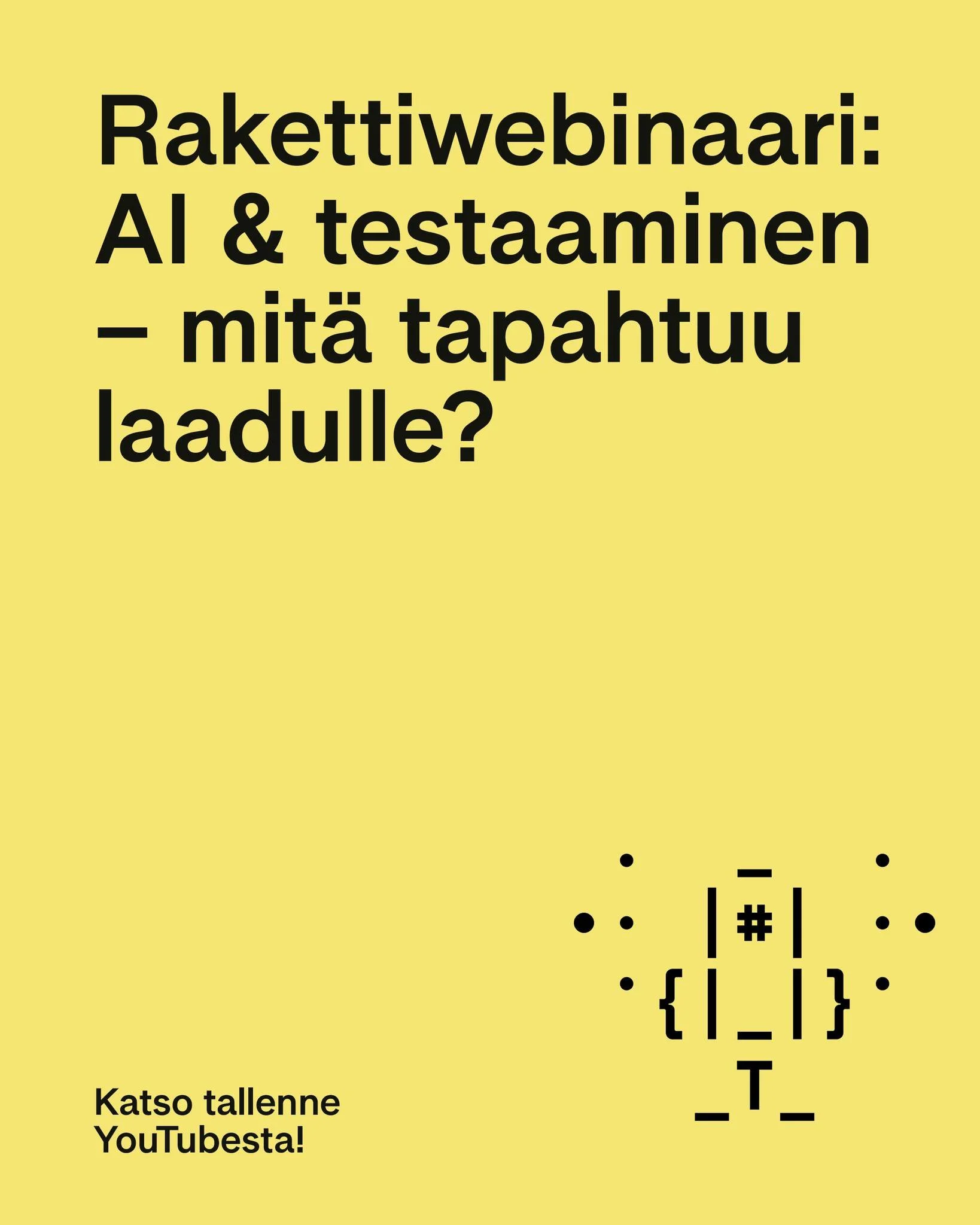Teko&auml;ly loistaa niiss&auml; asioissa, jotka ovat ihmiselle liian hitaita ja vaikeita tehd&auml;. Datan l&auml;pik&auml;ynti, testiaineistojen luonti ja erikoistapausten l&ouml;yt&auml;minen onnistuvat tavalla, joka ei aiemmin ollut k&auml;yt&aum