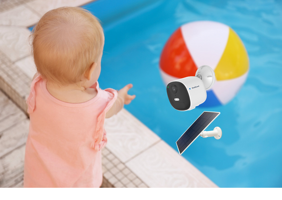 Get your PoolScout Wireless Camera Kit – Ai-Powered Pool Safety System