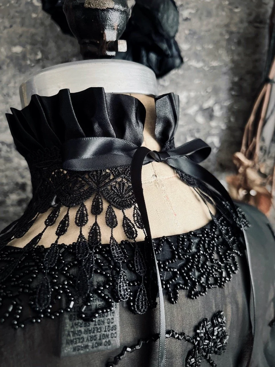 Crestfallen Lace Choker Necklace Crestfallen Lace Choker Necklace