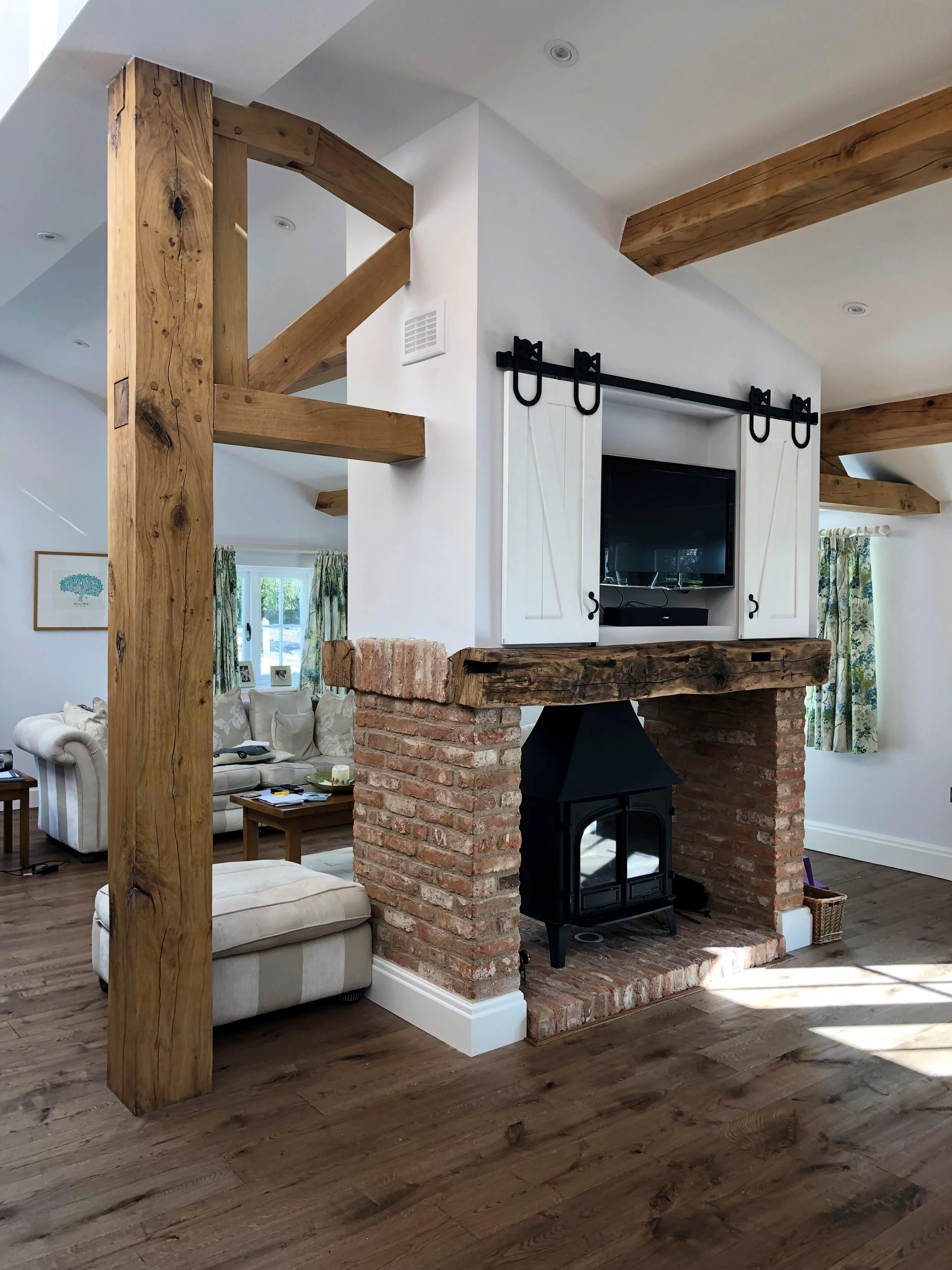 Listed Barn Conversion & Extension, Cheshire:Extension Internal