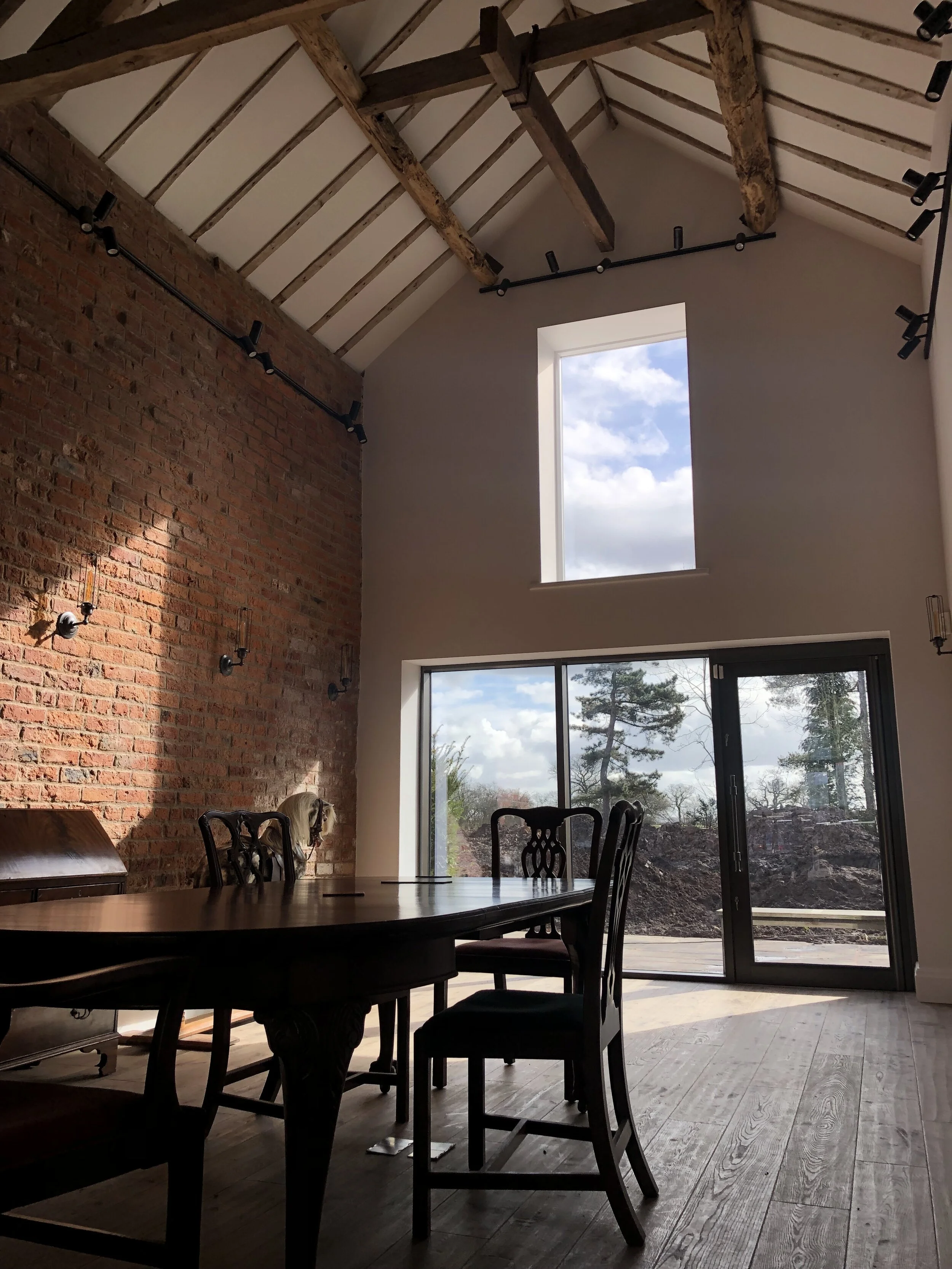 Listed Barn Conversion & Extension, Cheshire: Theshing Barn Internal
