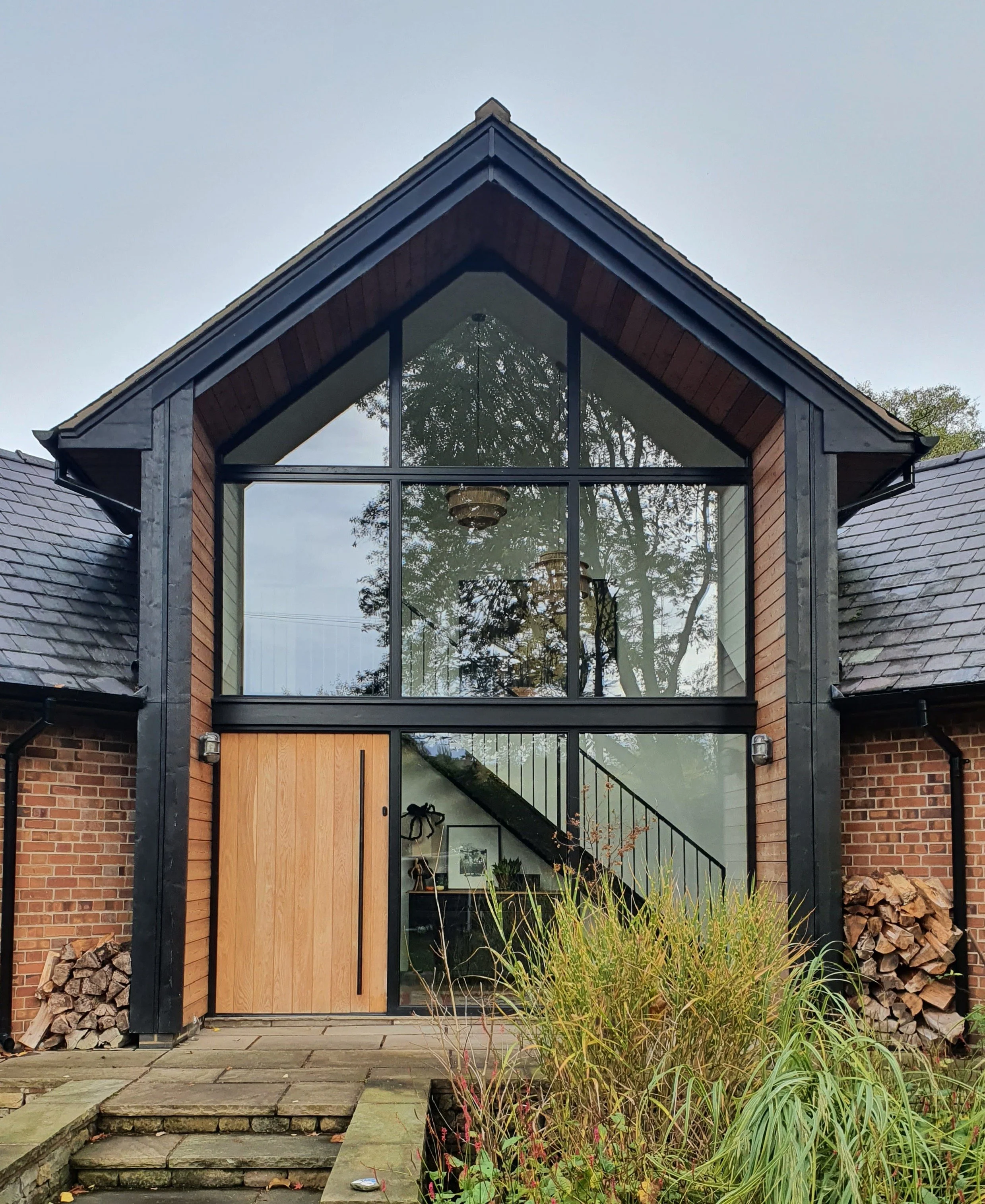 Exterior front entrance