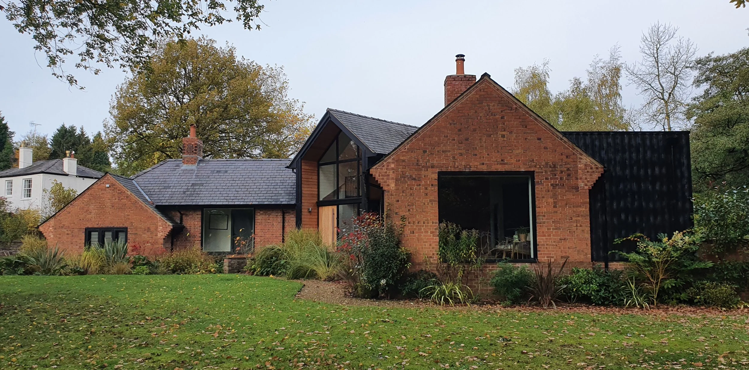 Exterior view from East