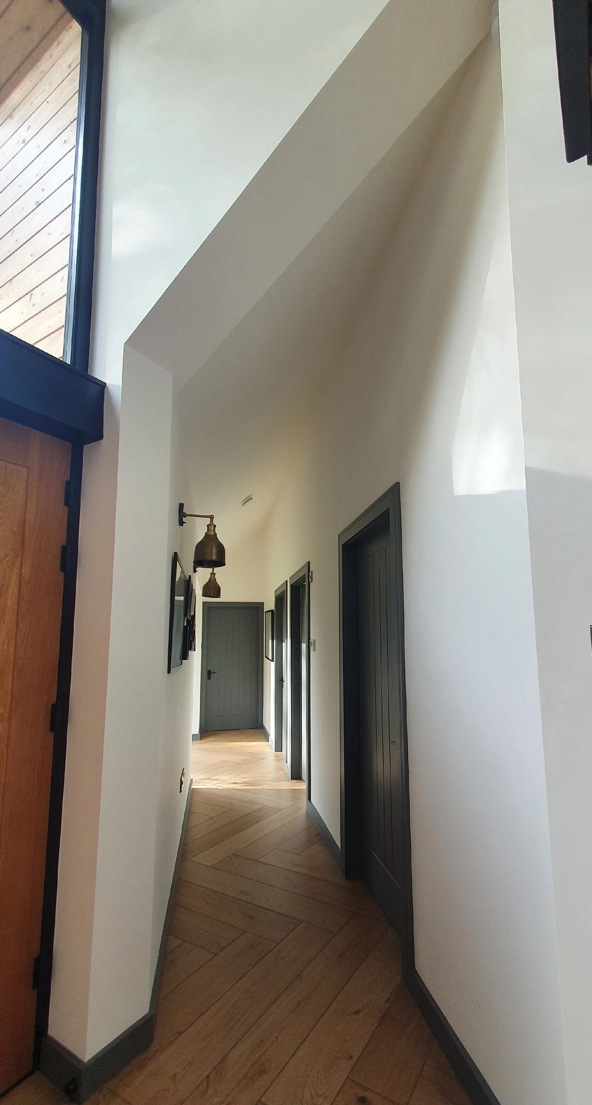 Interior bedroom hallway