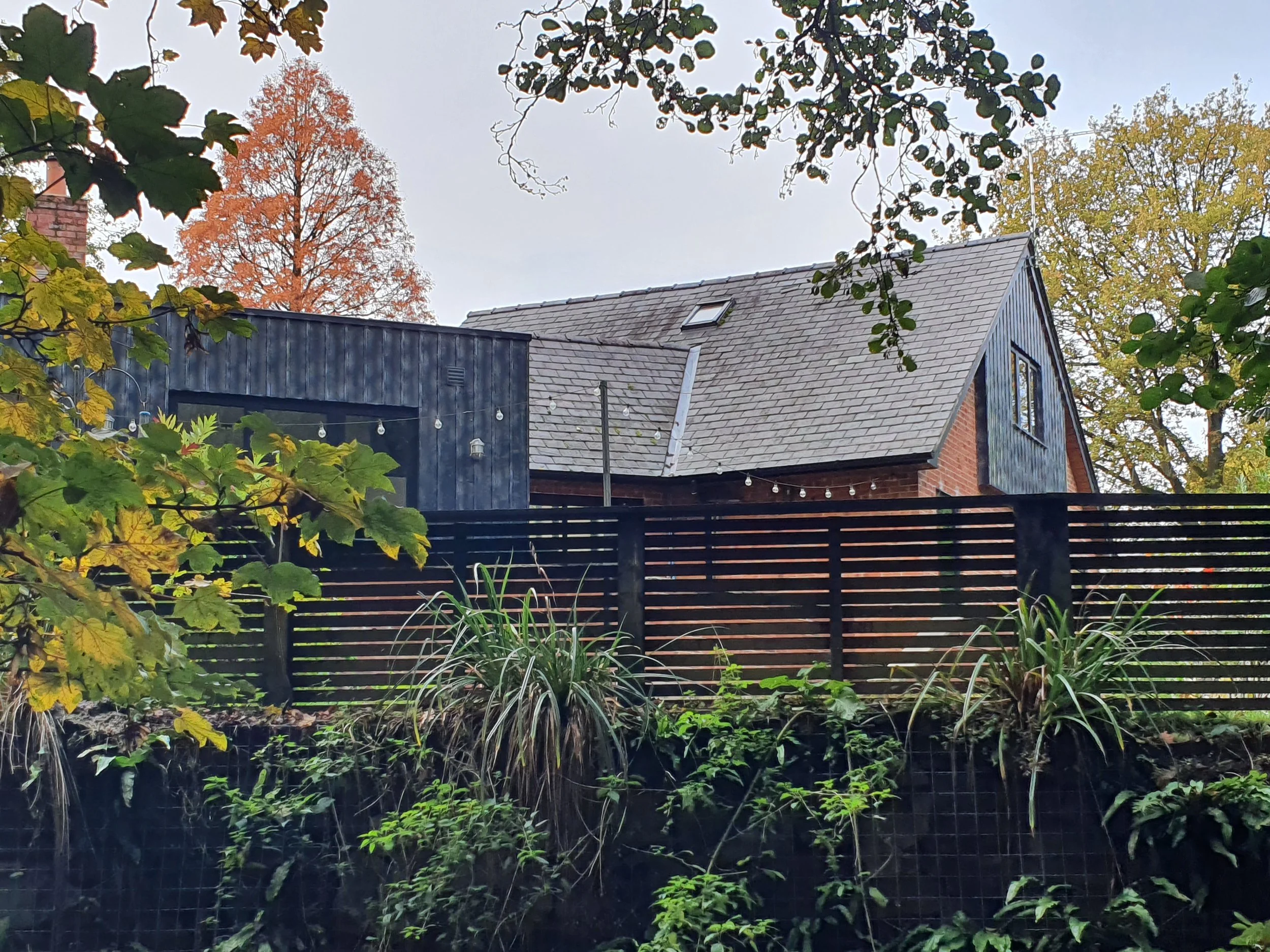 Exterior view from river