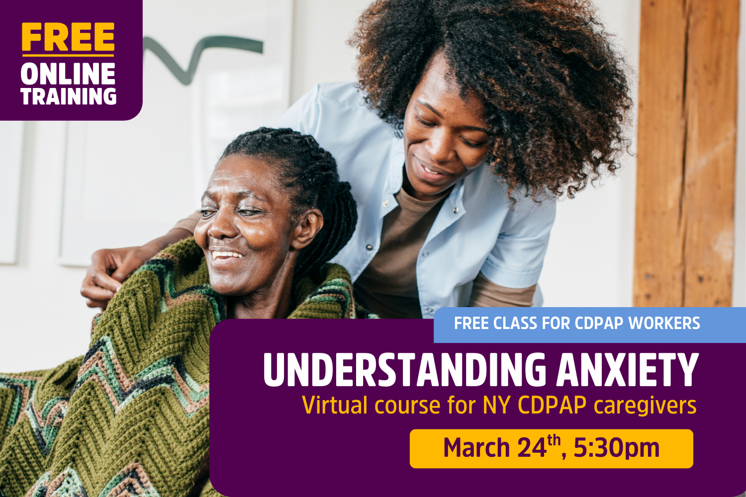 Understanding Anxiety (English, Virtual)